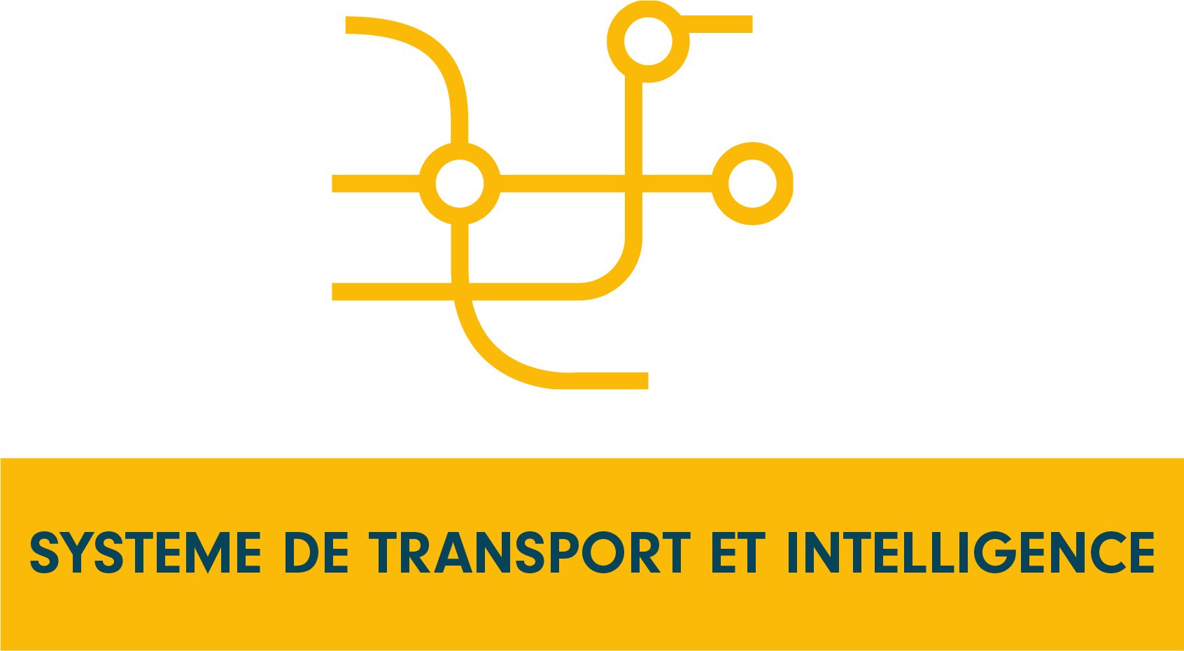Pictogramme programme de recherche système de transport et intelligence