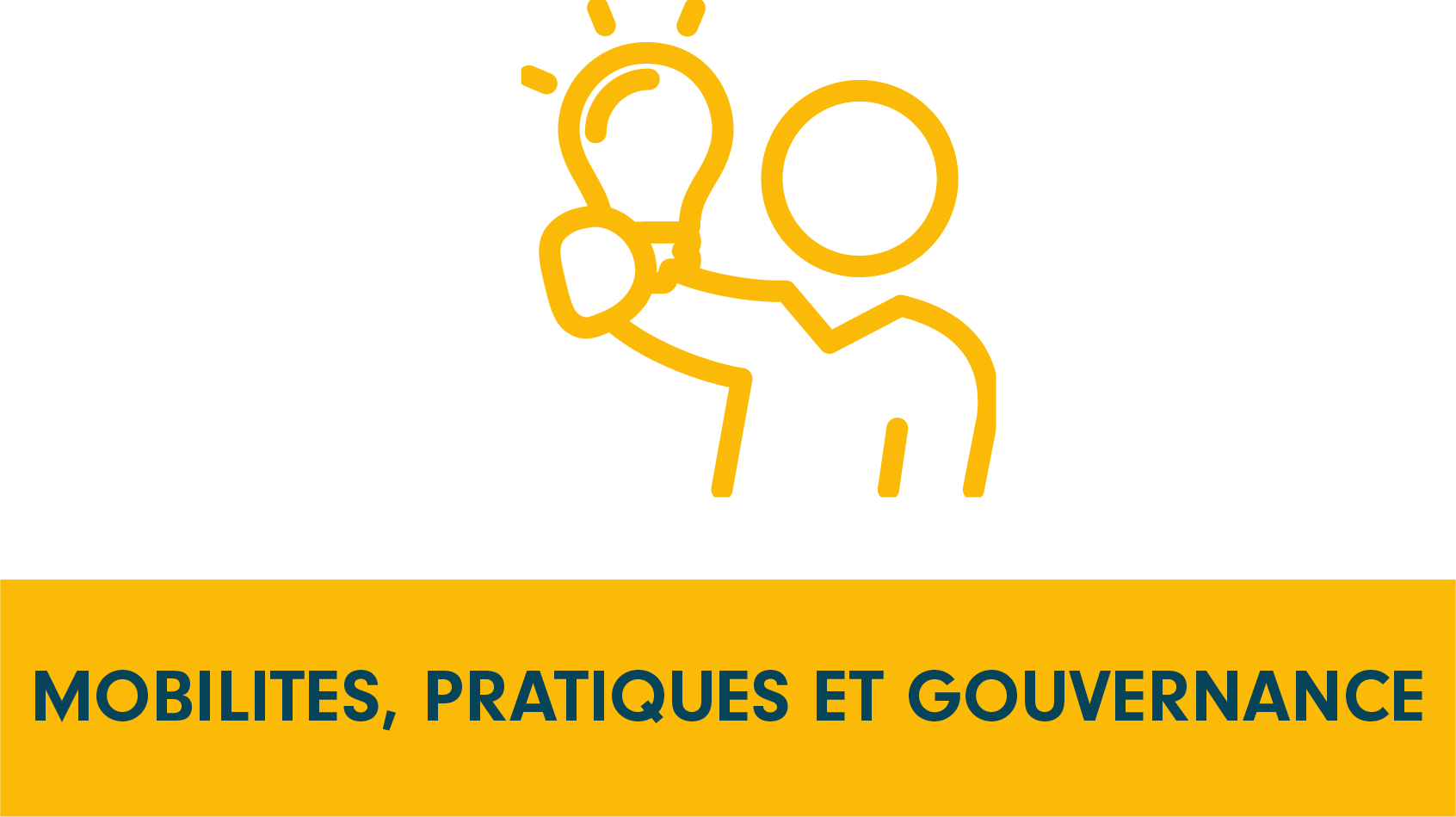 Pictogramme programme de recherche, mobilité, pratiques et gouvernance